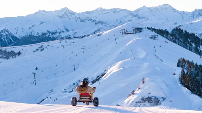 Early Winter Mountaincart Dorfgastein