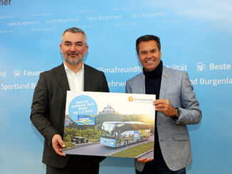 v.l.n.r. Landesrat Heinrich Dorner und Tourismuschef Didi Tunkel