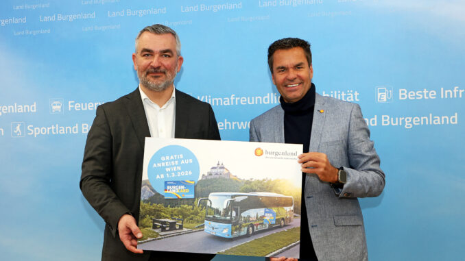 v.l.n.r. Landesrat Heinrich Dorner und Tourismuschef Didi Tunkel